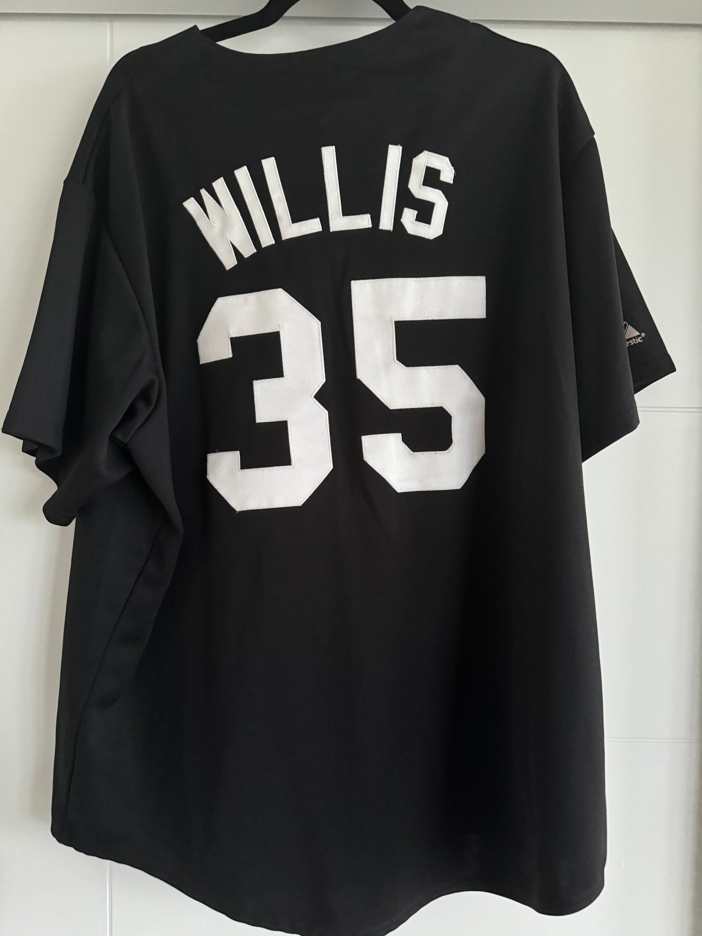 Marlins Dontrelle Willis Majestic Replica Black XXL #35 NWT