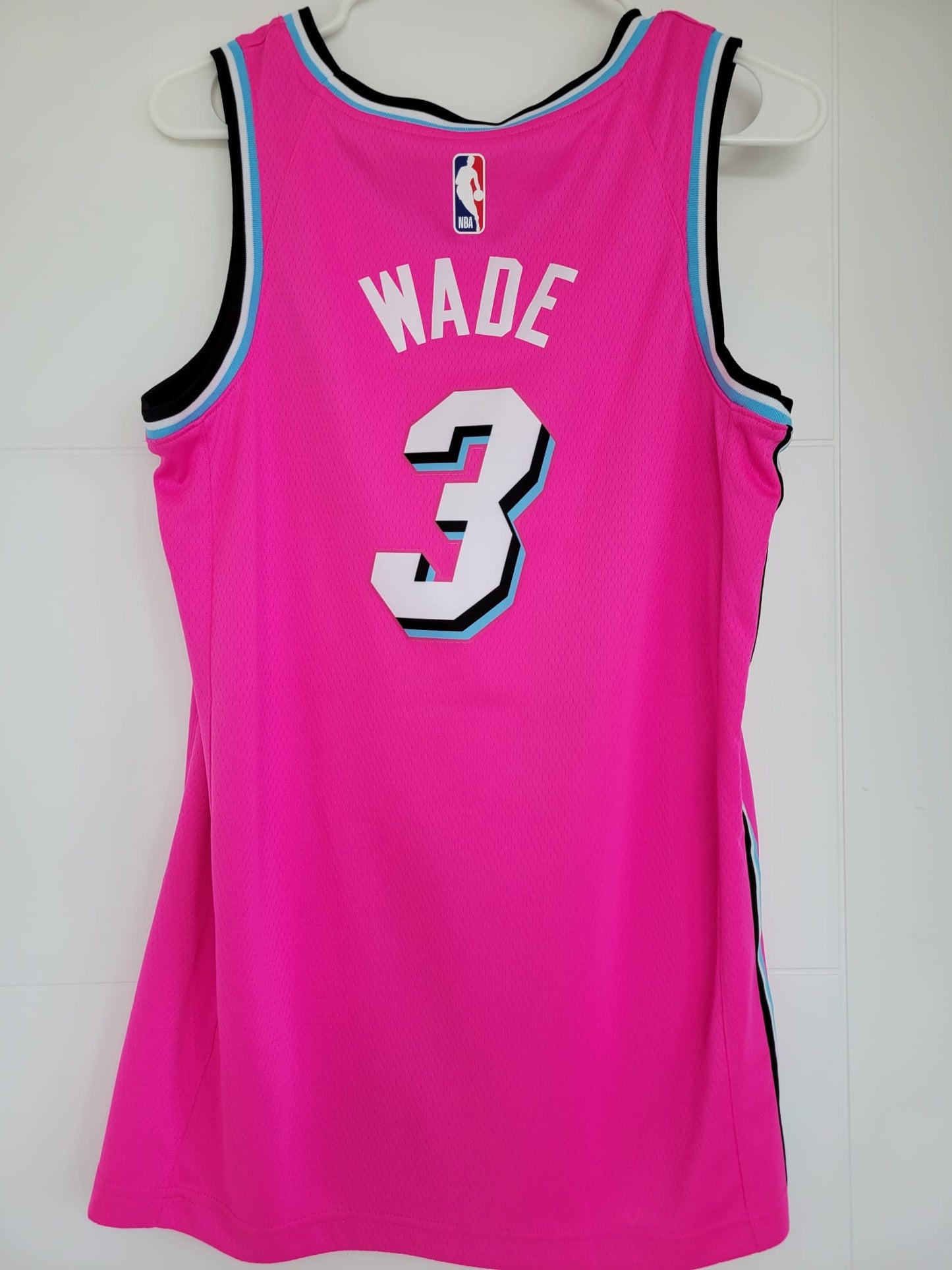 Heat Dwyane Wade Nike Swingman Sunset Vice 40 Used