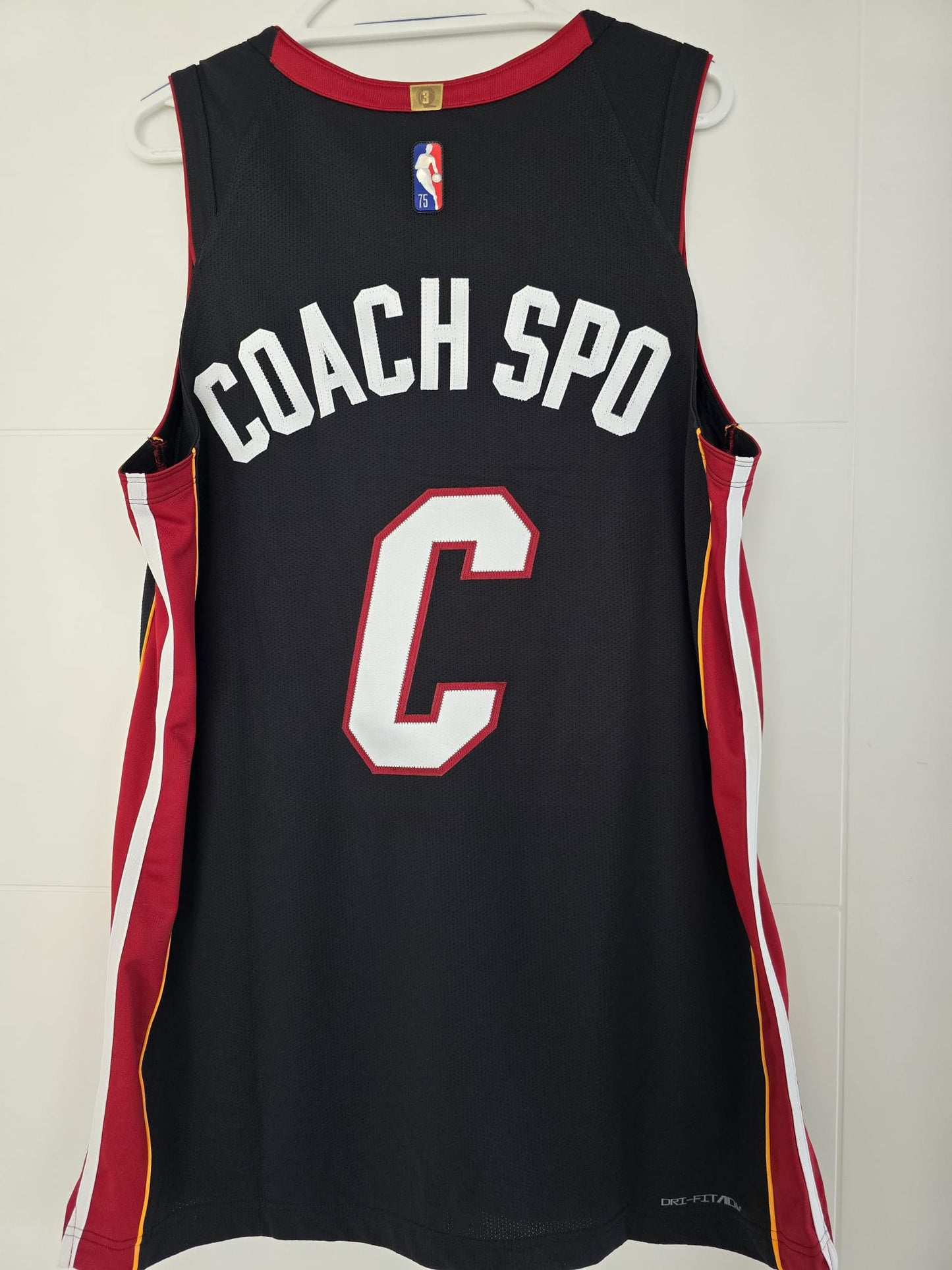 Heat Coach Spo NBA 75th Anniversary Nike Authentic 52 (NWOT)