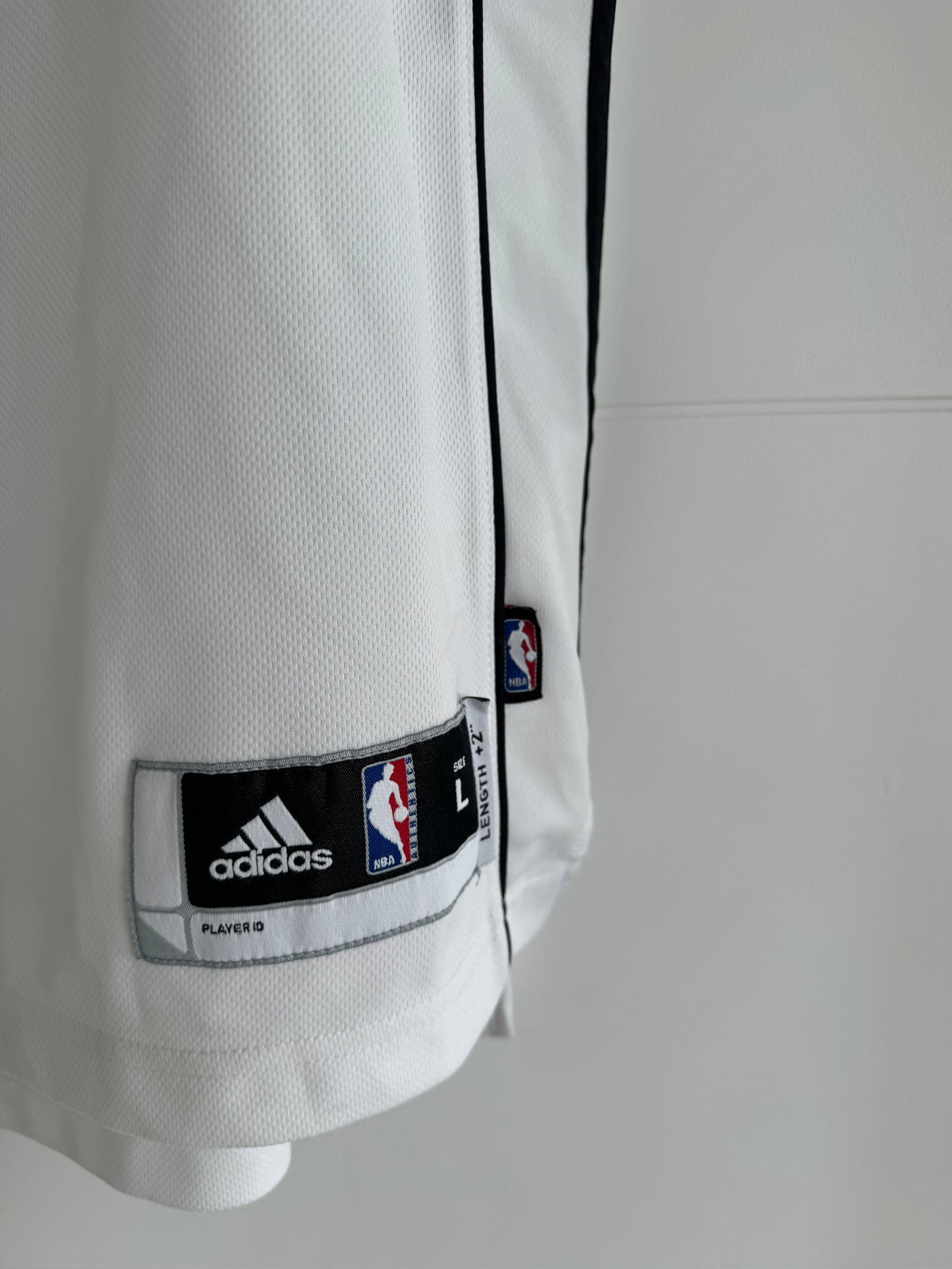 Heat LeBron James Adidas Swingman White Hot L Used