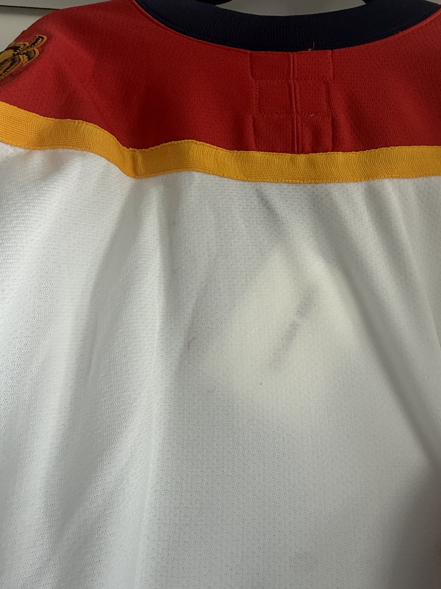 Panthers Starter Retail Authentic White Jersey Sz 48 (NWT) READ